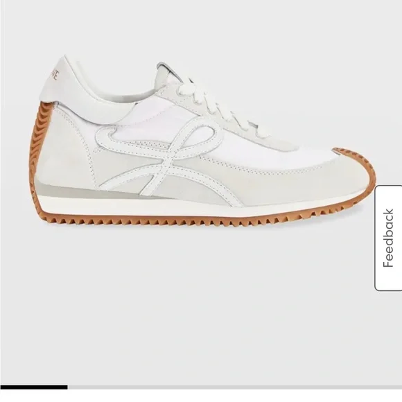 Loewe Flow Retro Sneakers - 8/38 White - Picture 8 of 10